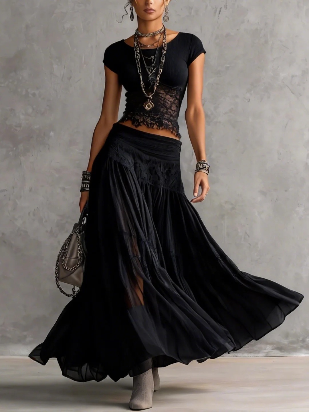 Summer Clothing Accessories - Conjunto de Dos Piezas Elegante para