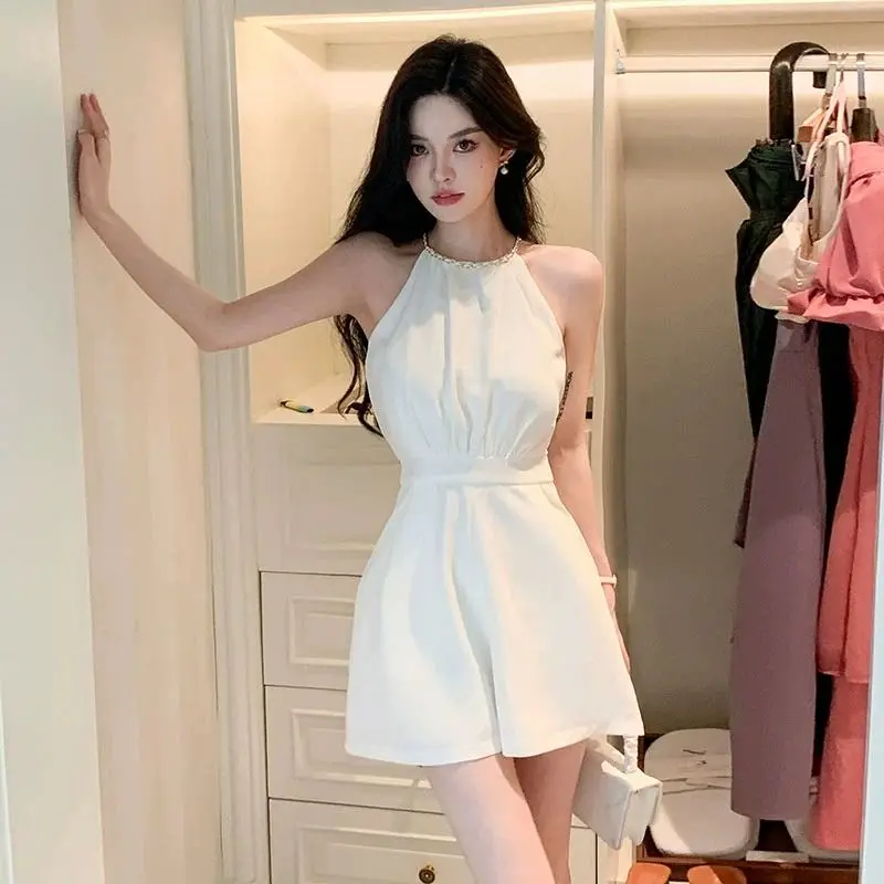 Summer Clothing Trends 2025 - Pantalones cortos blancos geniales para mujer,