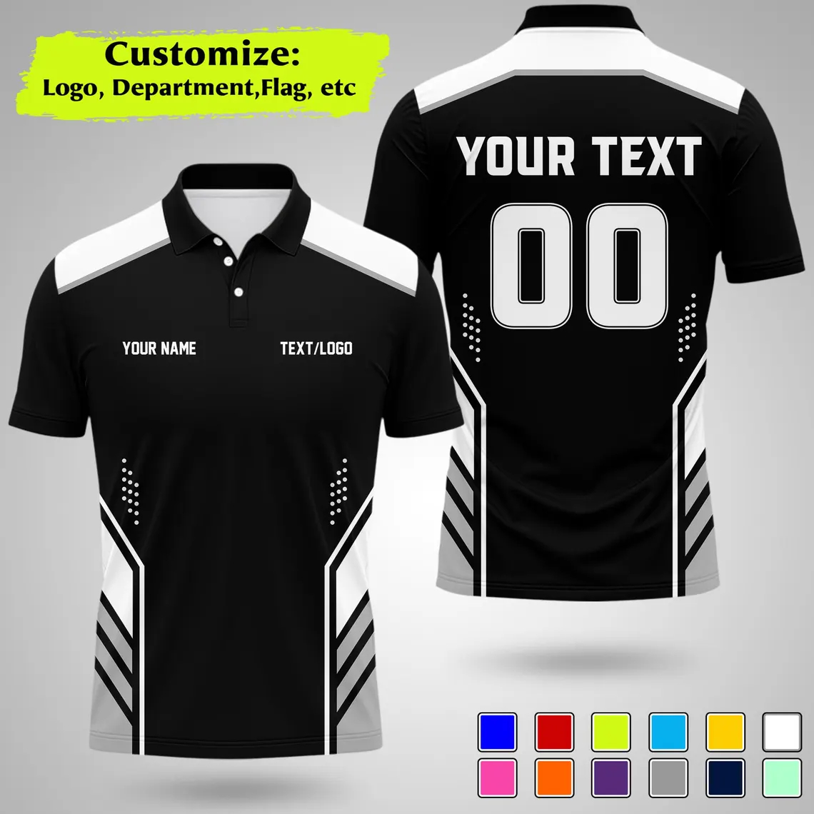 Summer Clothing Names - Nueva Camiseta Polo Personalizada para Equipo,