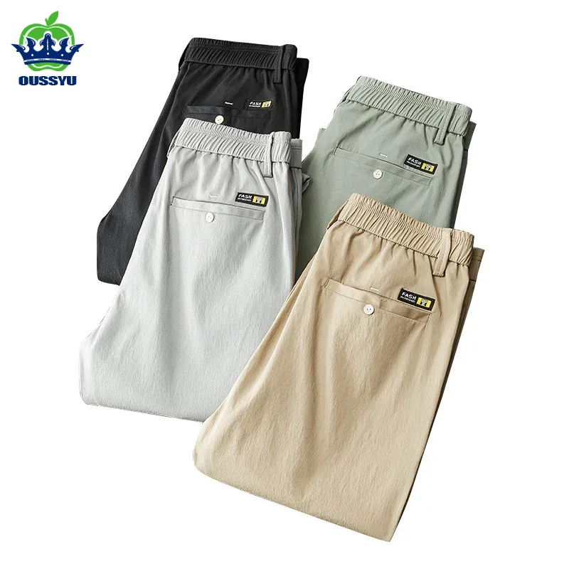 Summer Clothing Brands Men - Pantalones casuales de verano para hombre,