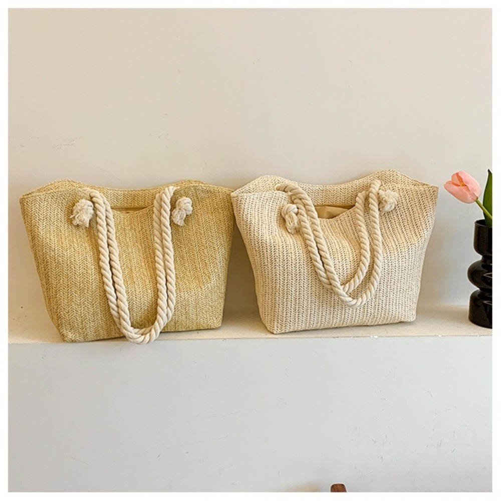 Beach Bag Straw - Bolsa de Playa de Verano, Gran