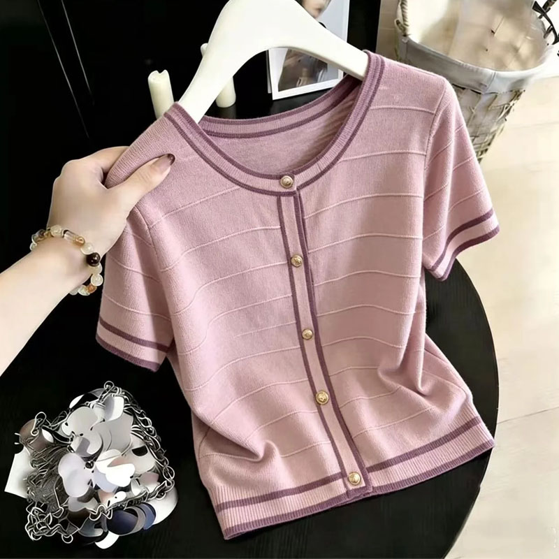 Summer Clothing Yarn - Ropa de mujer, suéter de punto