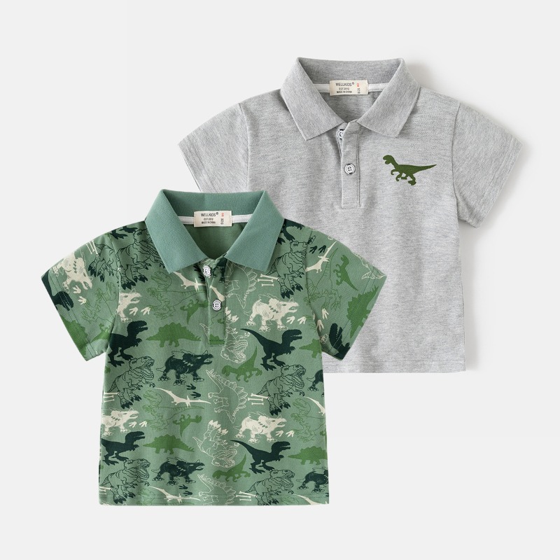 Summer Clothing Toddler - Camiseta Polo de Manga Corta para