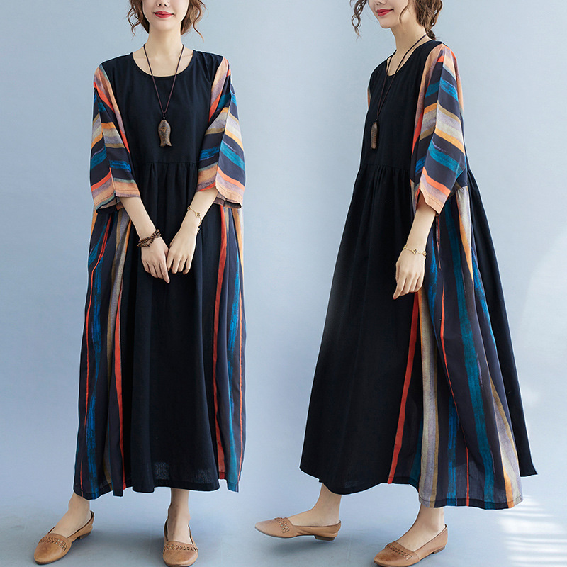 Indian Summer Vintage Clothing - Vestido paquistaní indio para mujer, estilo