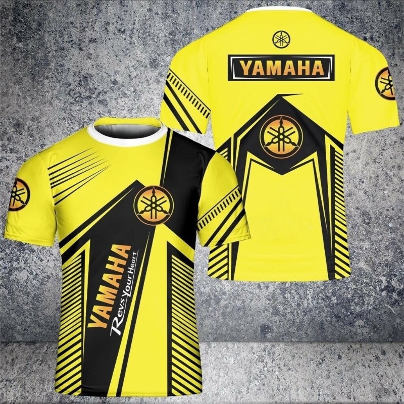 Yellow Summer Clothing - Ropa Deportiva de Motocross Yamaha Amarilla