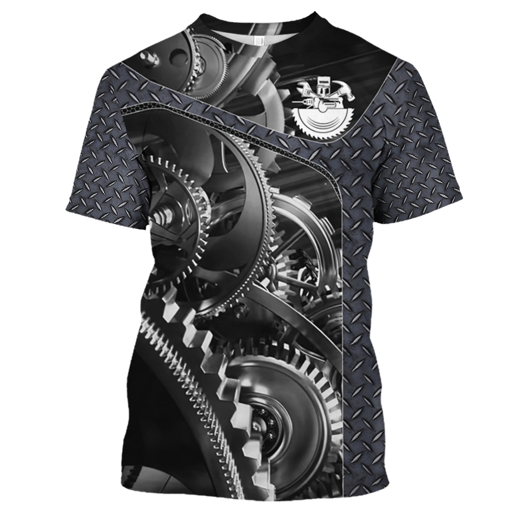 Summer Clothing Names - Camiseta Vintage con estampado 3D de