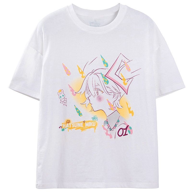 Japan Summer Festival Clothing - Nueva camiseta Hatsune Miku de manga