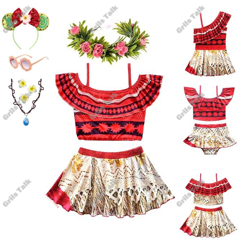 Summer Clothing For Girls - Traje de baño de princesa Moana
