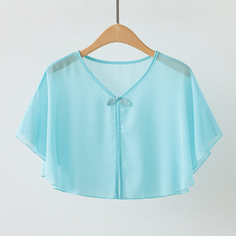 Summer Clothing Accessories - Ropa exterior corta de gasa para