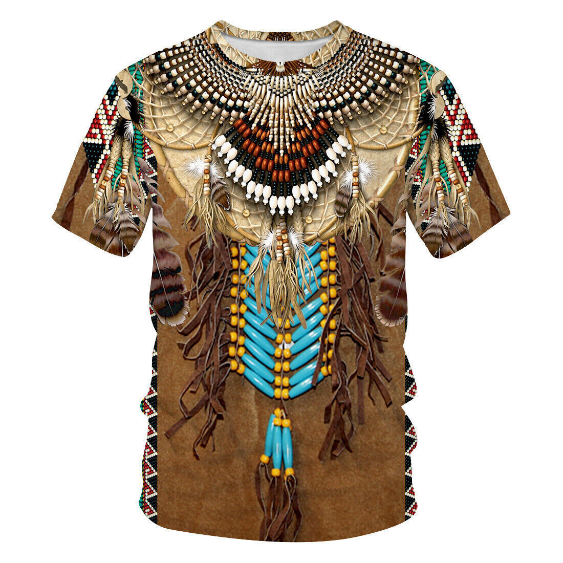 Indian Summer Vintage Clothing - Camisetas con estampado 3D de estilo
