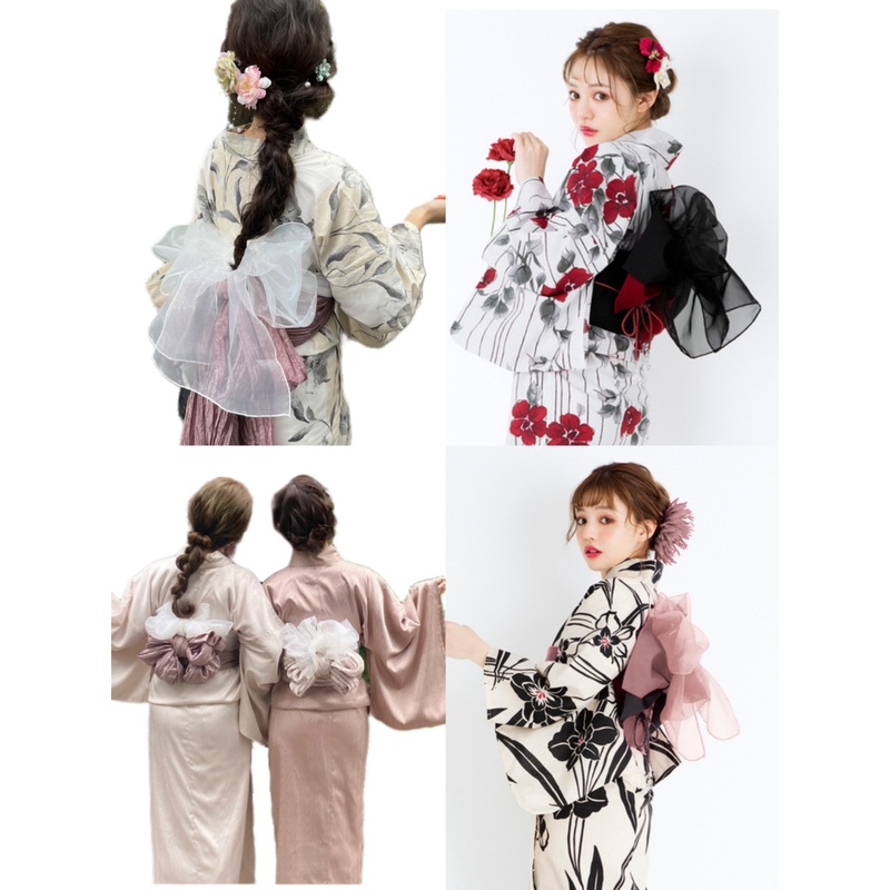 Summer Clothing Accessories - Cinturón de encaje para kimono de