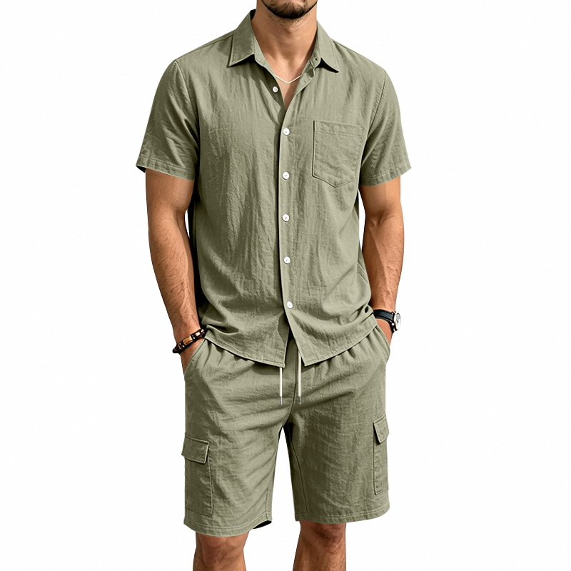 Summer Clothing Haul - Conjunto de Dos Piezas de Lino