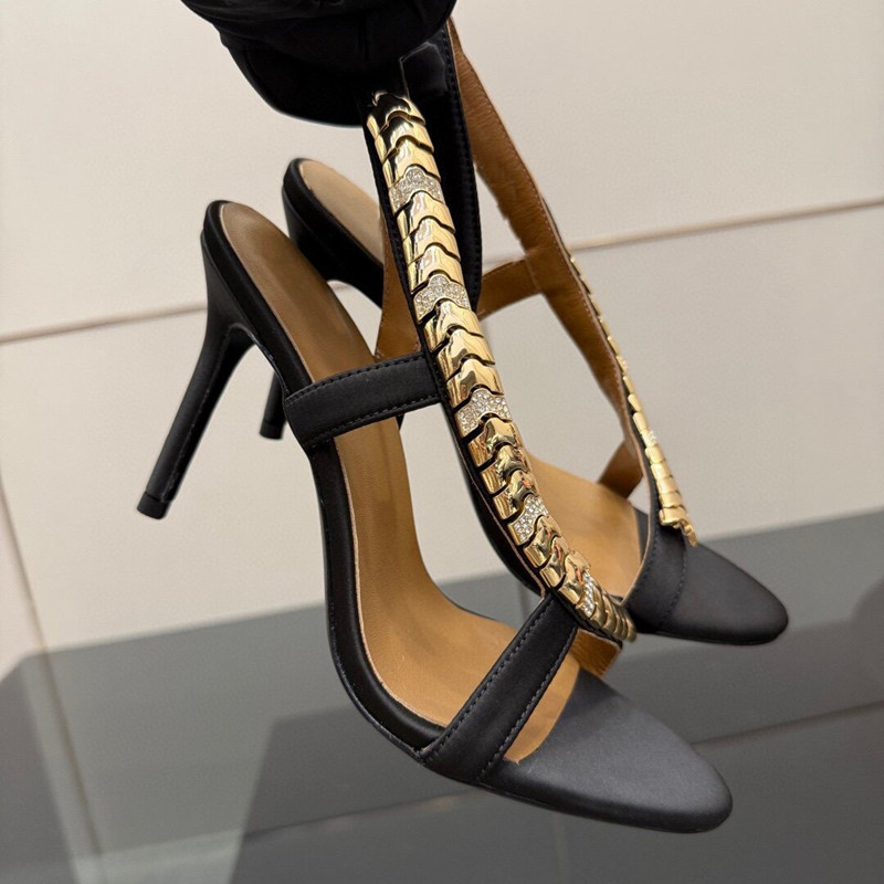 Sandalias de gladiador de saté - Summer Clothing Elegant reseña y precio