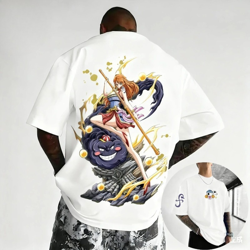 Camiseta de One Piece anime Na - Japan Summer Festival Clothing reseña y precio