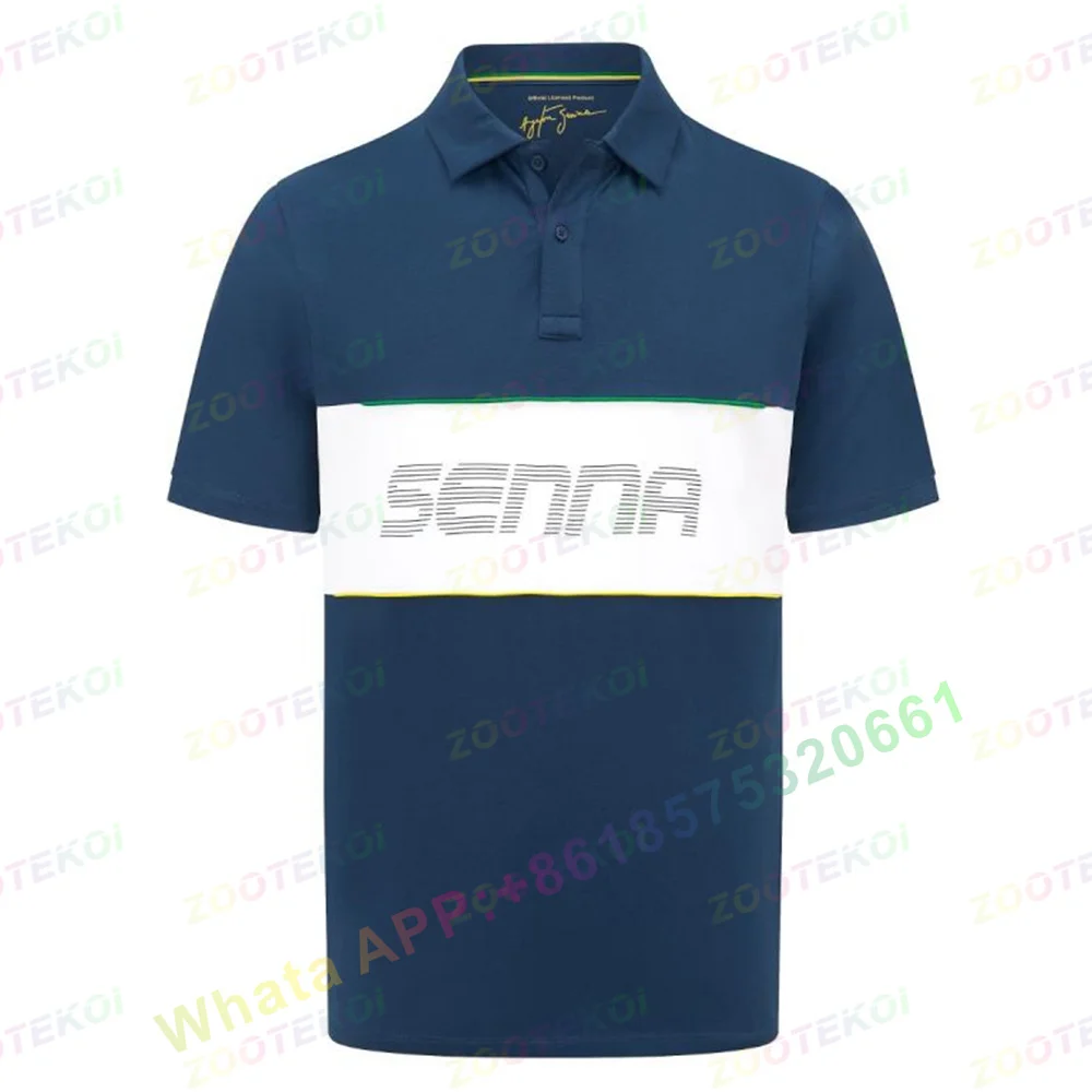 Polo de carreras F1 de Ayrton  - Summer Clothing Brands Men reseña y precio