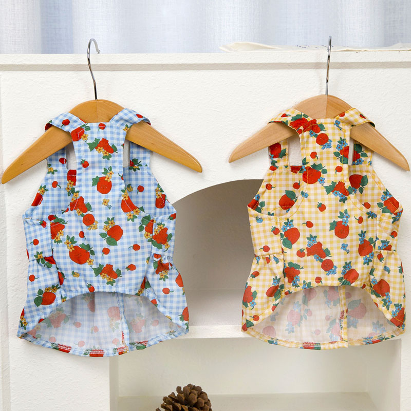 Ropa para perros Sweet Dog, ve - Yellow Summer Clothing reseña y precio