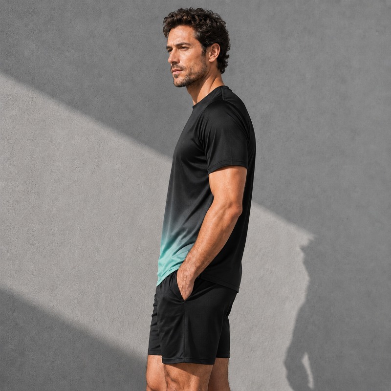 Conjunto Deportivo de Secado R - Summer Clothing For Young Men reseña y precio