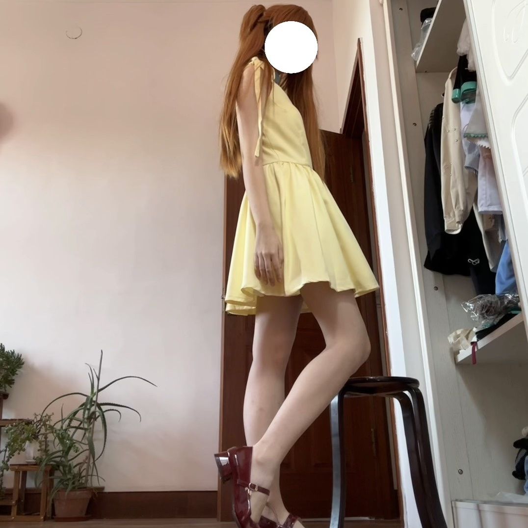 Shikinami Asuka Langley vestid - Yellow Summer Clothing reseña y precio