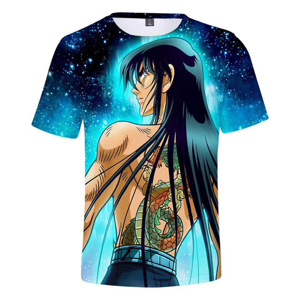 Camiseta de Anime Saint Seiya  - Summer Knights Clothing reseña y precio