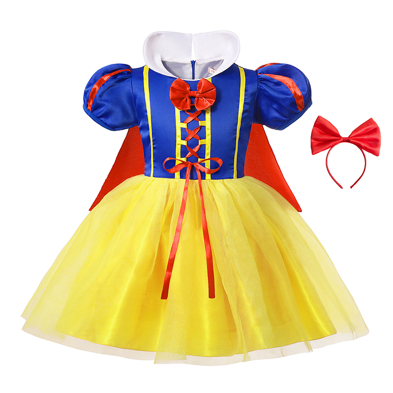 Vestido de princesa Blancaniev - Summer Clothing Kids reseña y precio