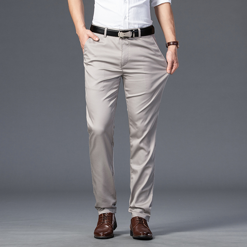 Pantalones de traje ajustados  - Summer Clothing Brands Men reseña y precio