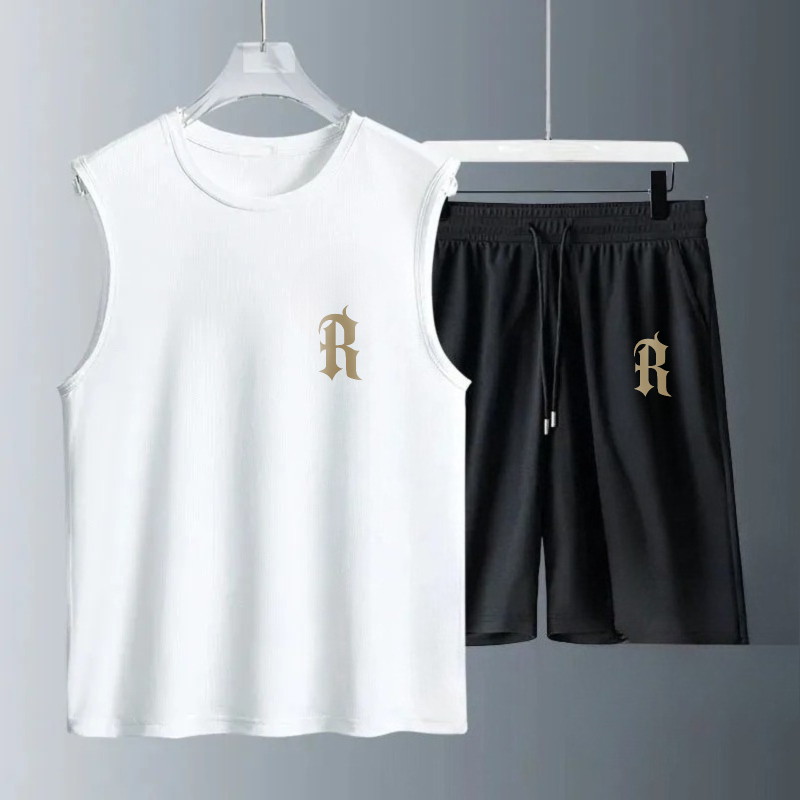 Conjuntos de Camisetas sin Man - Summer Clothing Beach reseña y precio