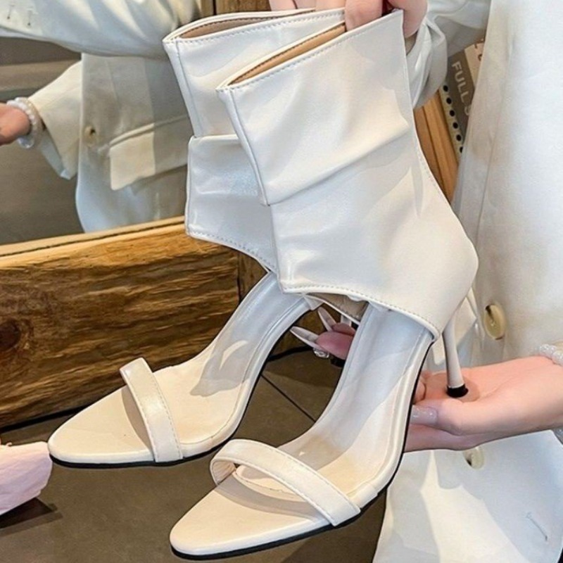 Sandalias de tacón fino con di - Summer Clothing Elegant reseña y precio