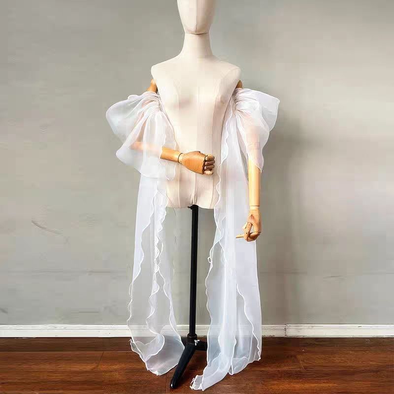 Manga de organza desmontable p - Summer Clothing Accessories reseña y precio