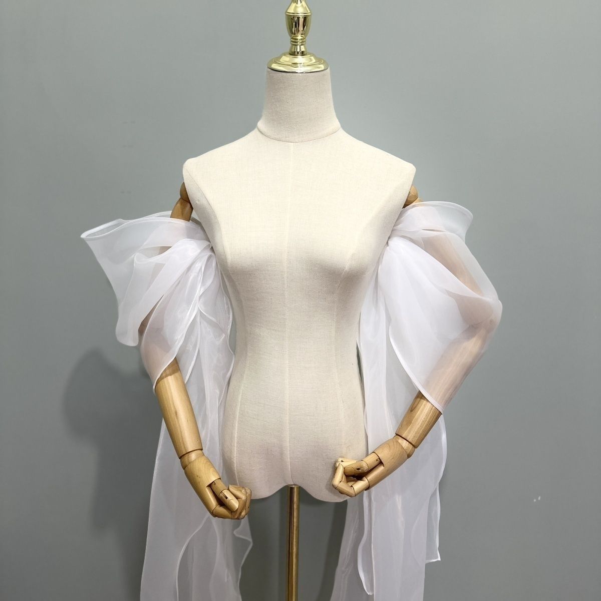 Manga de organza desmontable p - Summer Clothing Accessories reseña y precio