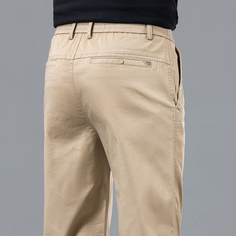 Pantalones blancos rectos y li - Summer Clothing Brands Men reseña y precio