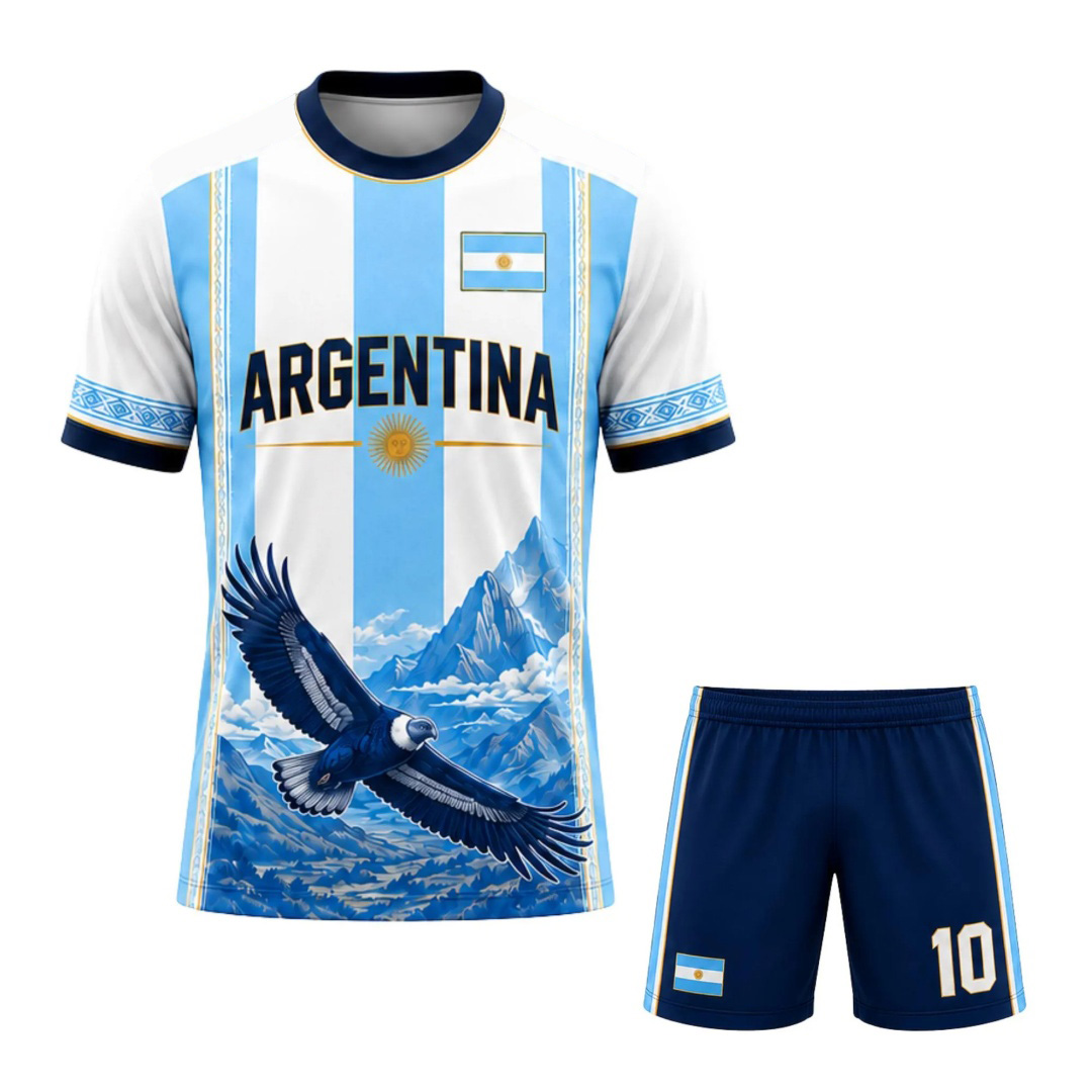Camiseta de Fútbol de Argentin - Summer Games Clothing reseña y precio