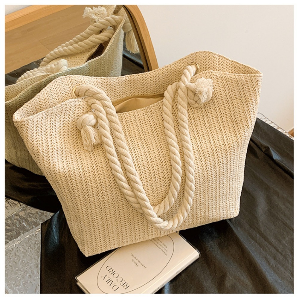 Bolsa de Playa de Verano, Gran - Beach Bag Straw reseña y precio