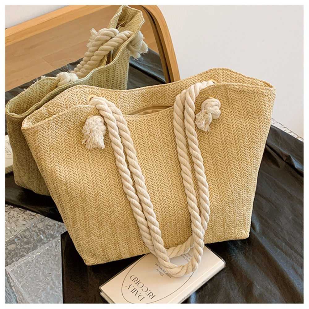 Bolsa de Playa de Verano, Gran - Beach Bag Straw reseña y precio