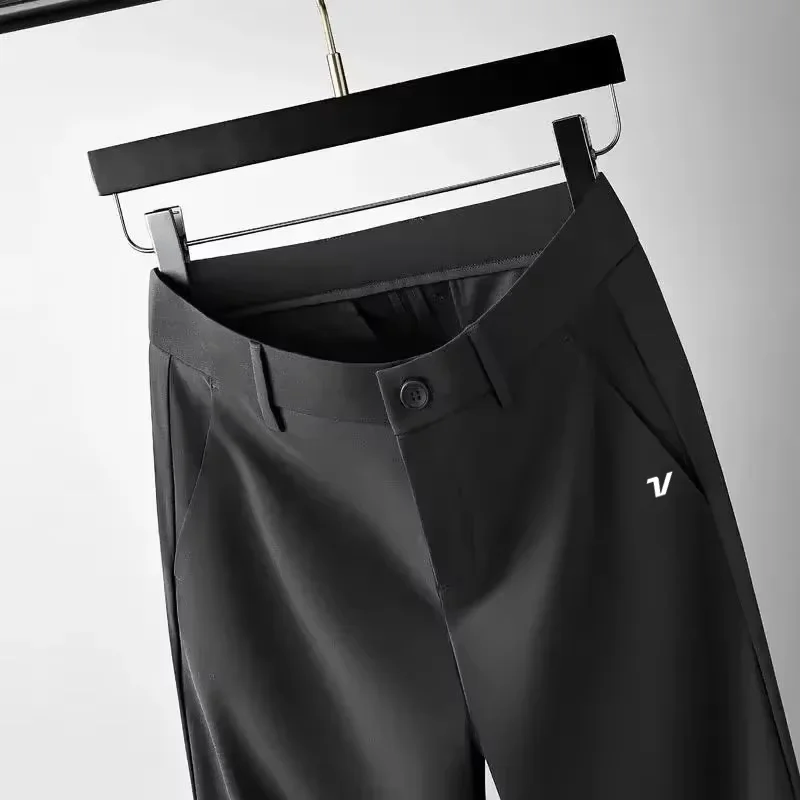 Traje de Golf Ligero de Seda p - Summer Clothing Brands Men reseña y precio