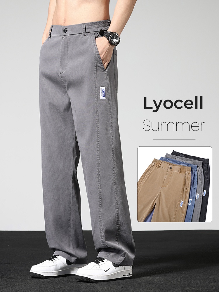 Pantalones informales finos de - Summer Clothing Brands Men reseña y precio