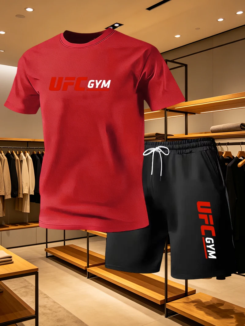 Conjunto Deportivo Informal de - Summer Clothing For Young Men reseña y precio