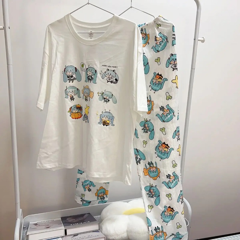 Nuevos pijamas de Hatsune Miku - Japan Summer Festival Clothing reseña y precio