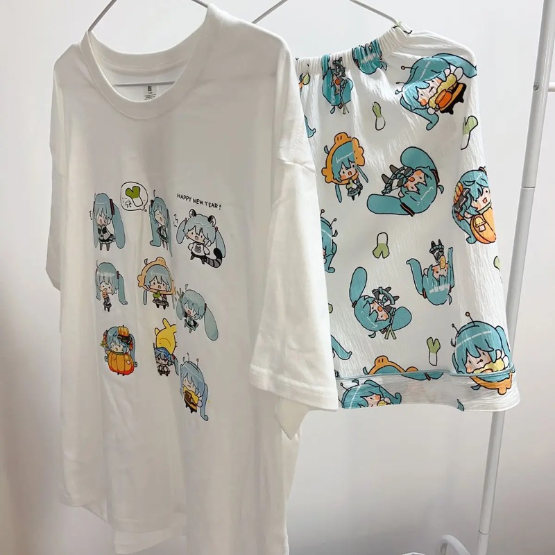 Nuevos pijamas de Hatsune Miku - Japan Summer Festival Clothing reseña y precio