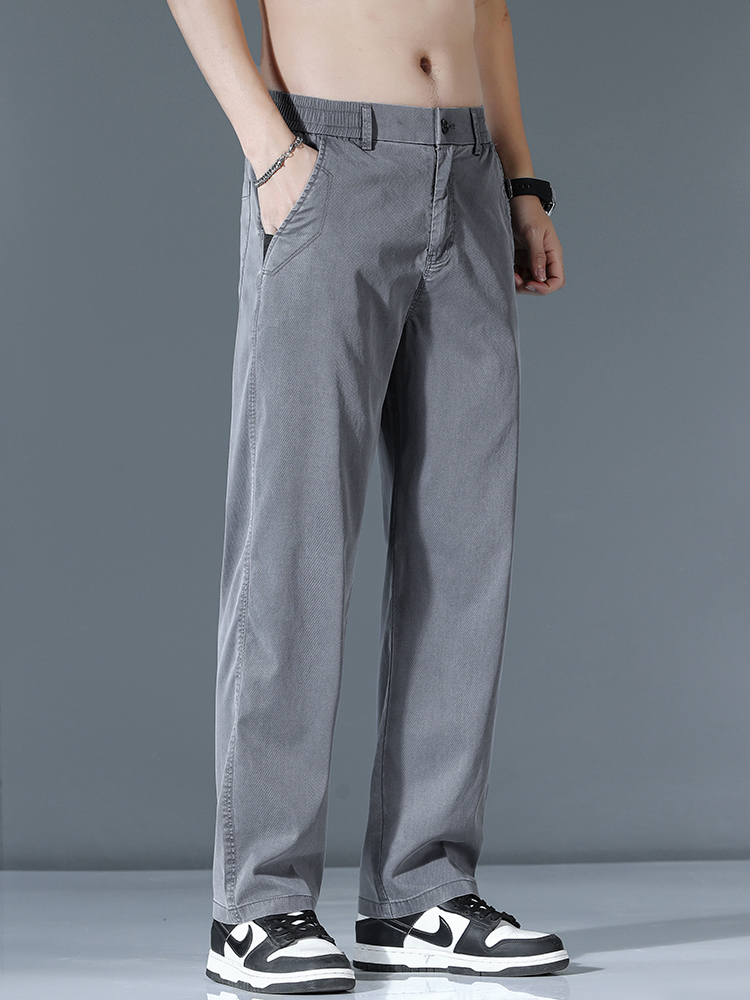 Pantalones informales holgados - Summer Clothing Brands Men reseña y precio