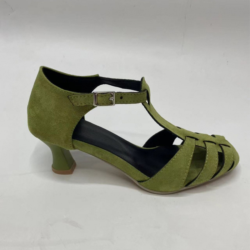Sandalias de tacón bajo de gam - Summer Clothing Elegant reseña y precio
