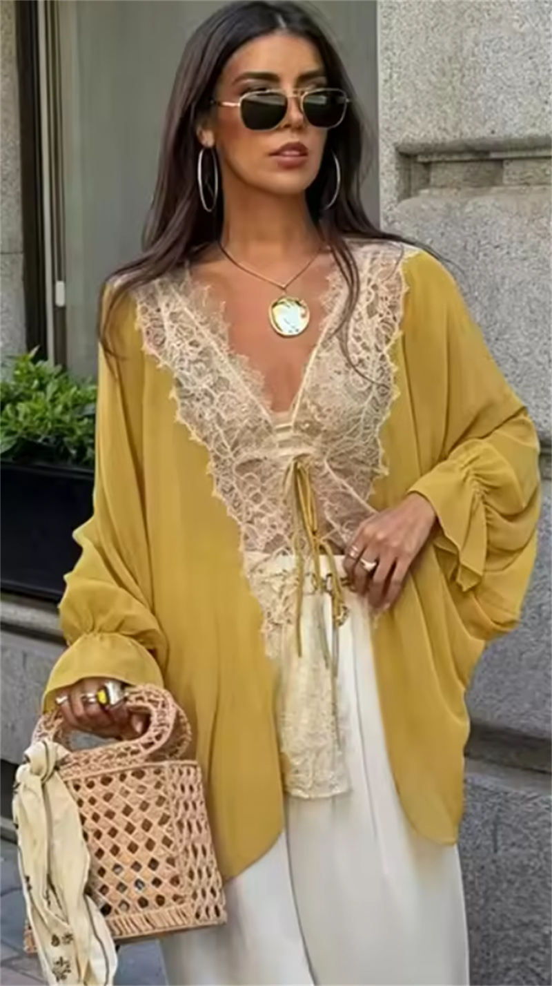Camisa de Mujer, Estilo Verano - Yellow Summer Clothing reseña y precio