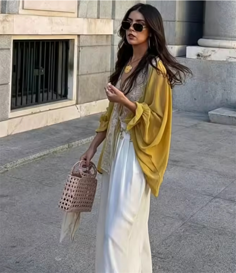 Camisa de Mujer, Estilo Verano - Yellow Summer Clothing reseña y precio