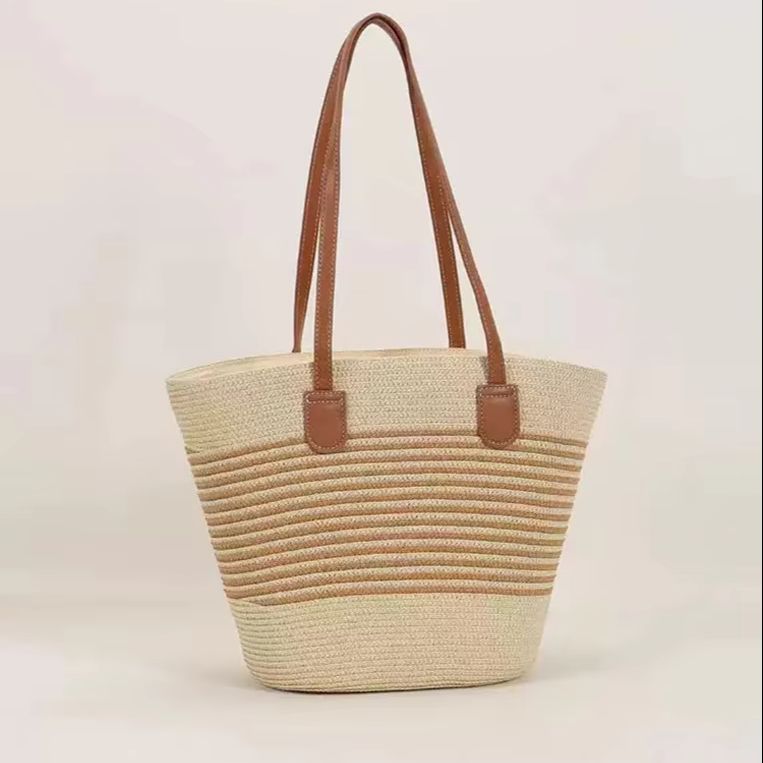 CLAREGQI Bolso de mano de paja - Beach Bag Straw reseña y precio