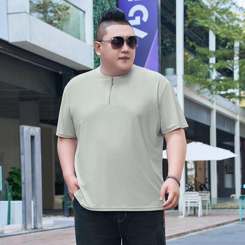 Camiseta Henley de seda helada - Summer Clothing For Young Men reseña y precio