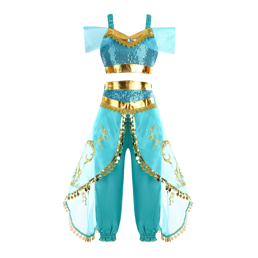 Disfraz de princesa árabe Jasm - Summer Clothing Kids reseña y precio