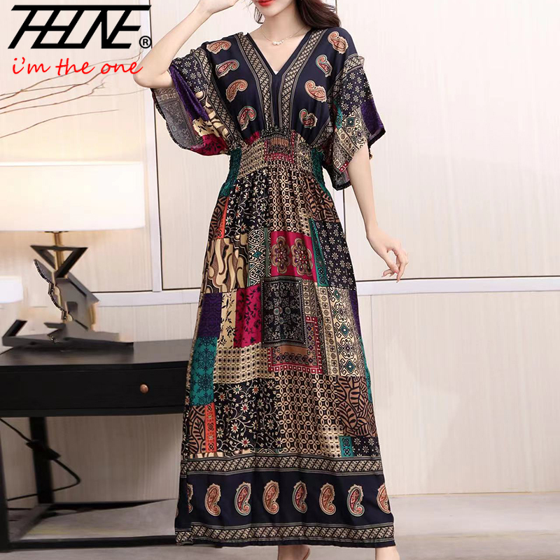 Vestido De Mujer De verano 202 - Indian Summer Vintage Clothing reseña y precio