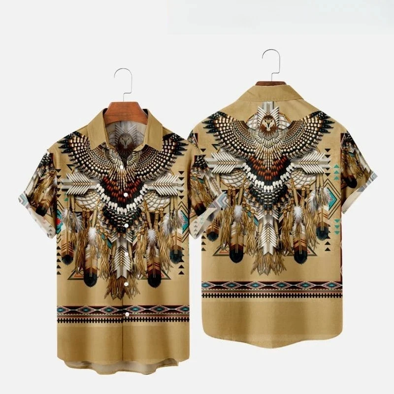 Camisas de playa con estampado - Indian Summer Vintage Clothing reseña y precio