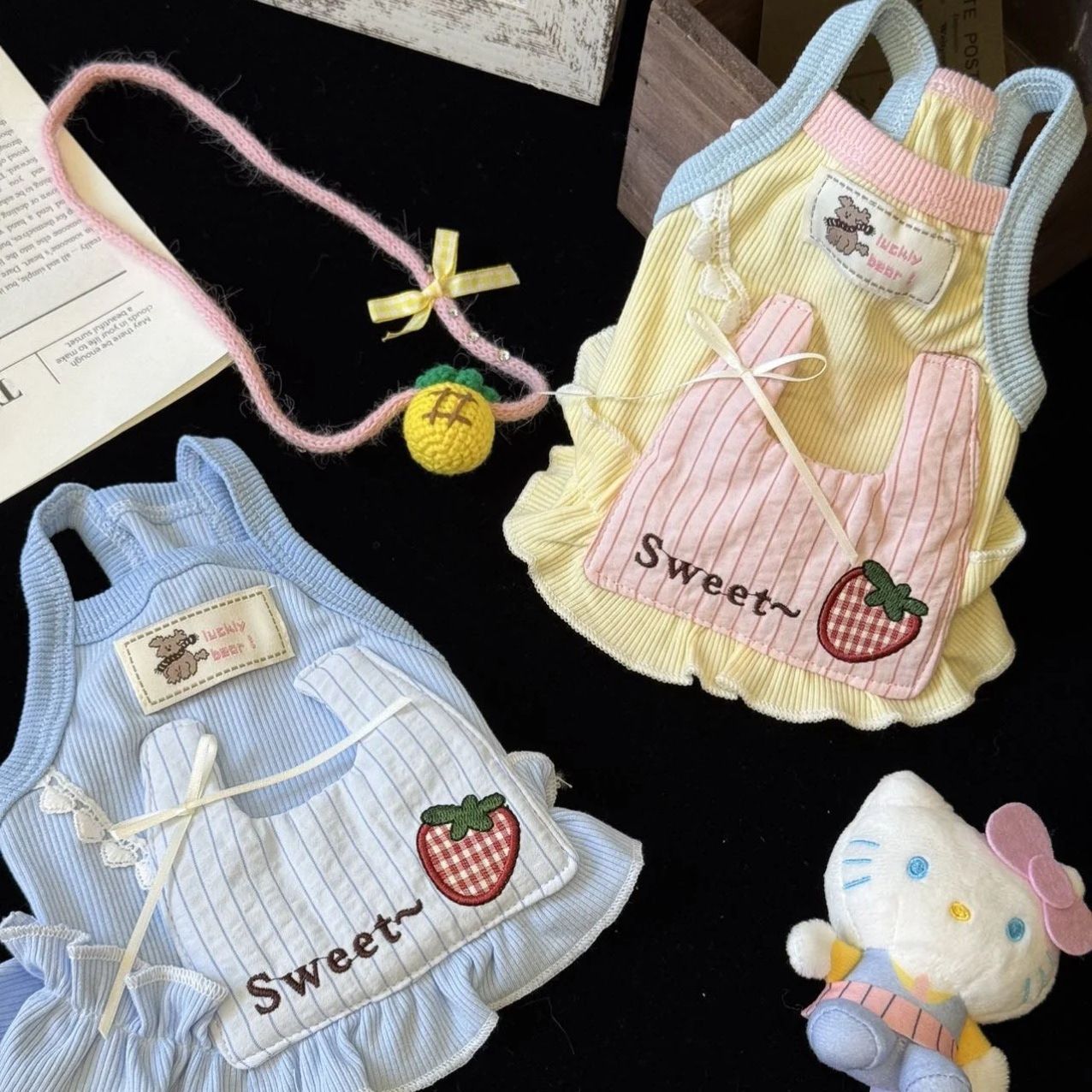 Ropa para Perros Pequeños y Me - Yellow Summer Clothing reseña y precio