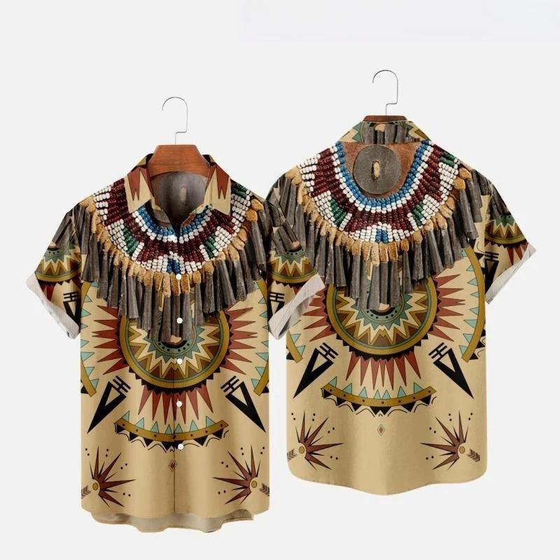 Camisas de playa con estampado - Indian Summer Vintage Clothing reseña y precio