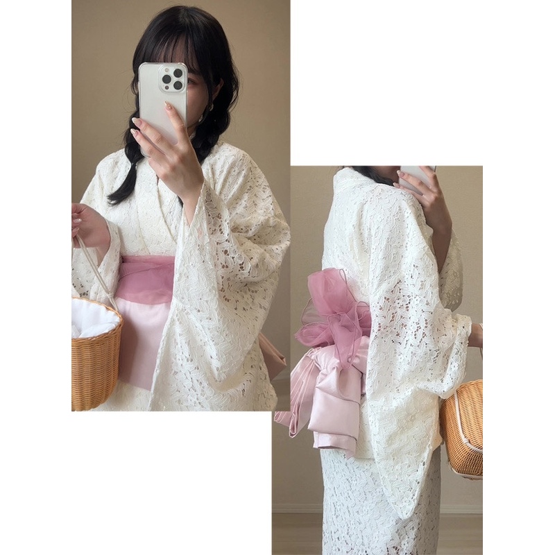 Cinturón de encaje para kimono - Summer Clothing Accessories reseña y precio